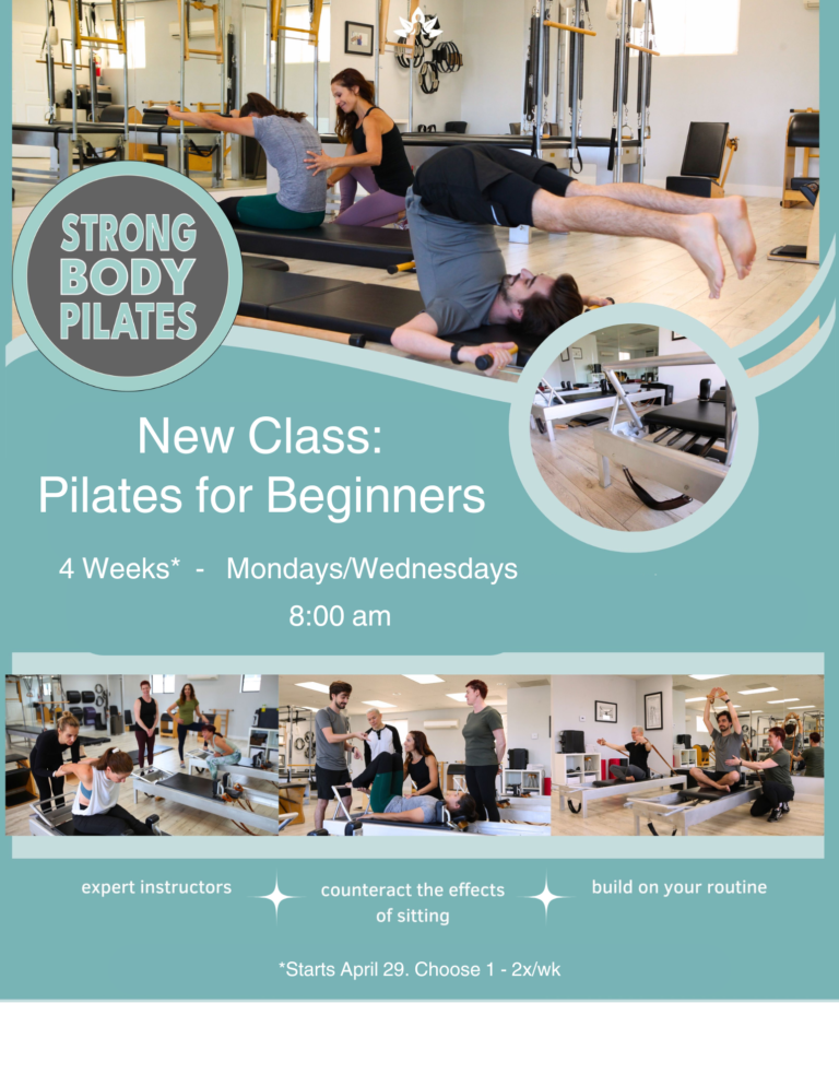 Beginner Pilates Class Flyer